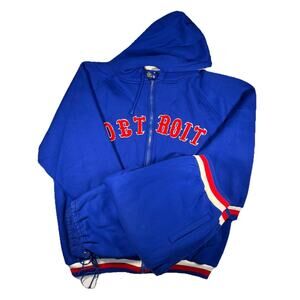 Vintage Detroit Pistons Track Suit 2XL 90s HIP HOP Streetwear Basketball Skater